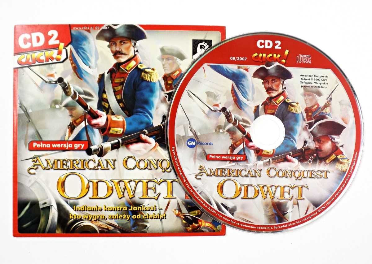 Gra American Conquest Odwet PL PC CD * strategiczna