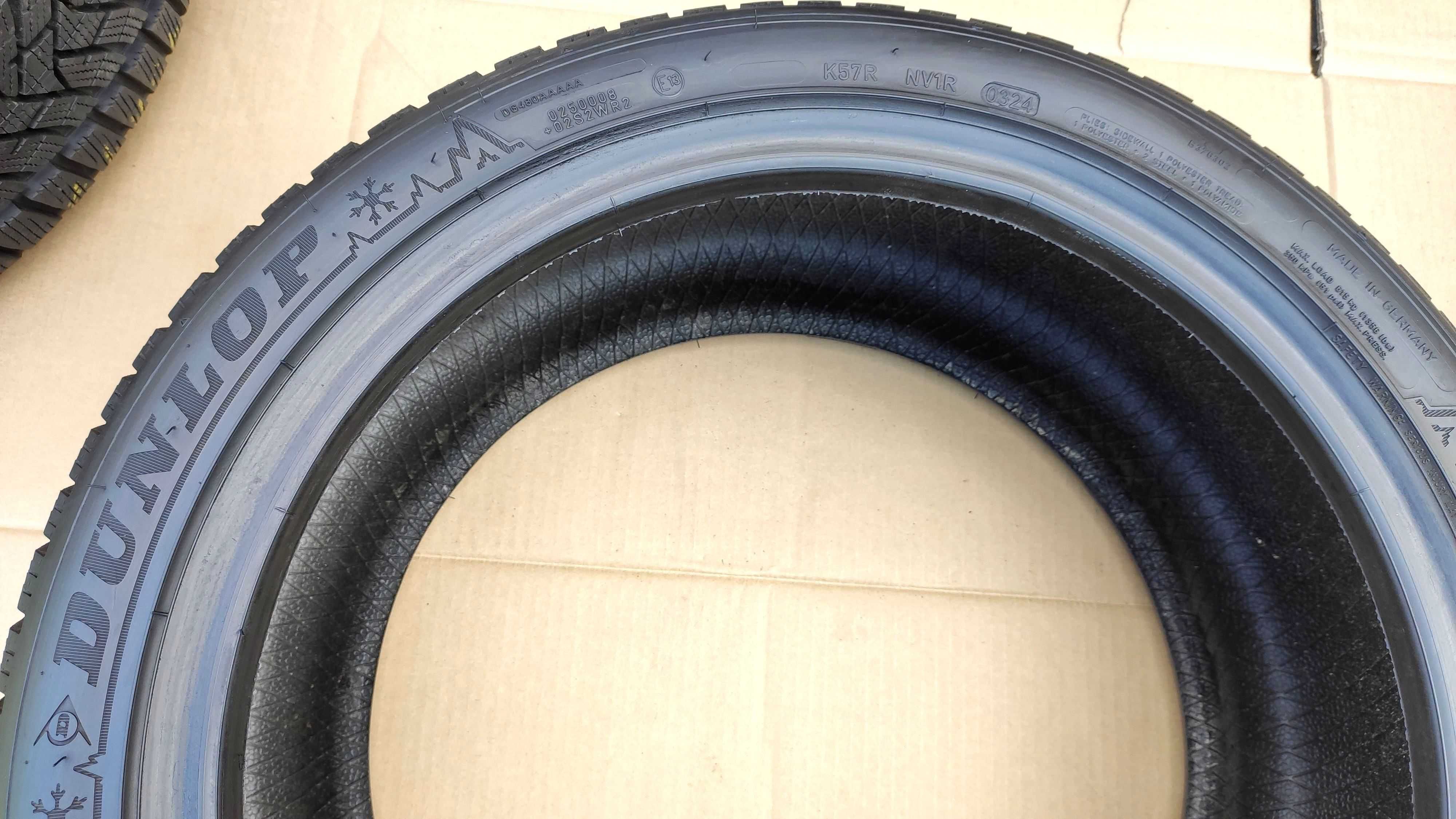 шини 225/45R17. Dunlop-5 . 2024р. Зимова Німеччина