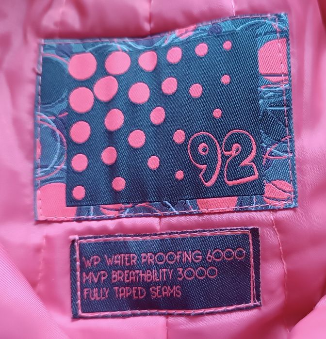 Kombinezon zimowy dziecięcy rozm. 92