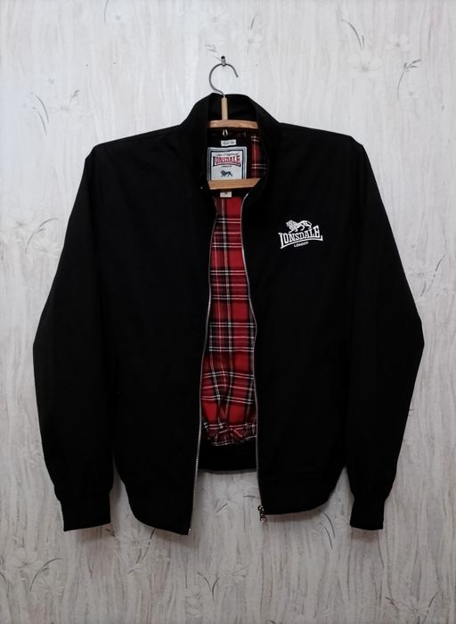 Чёрный харингтон Lonsdale original