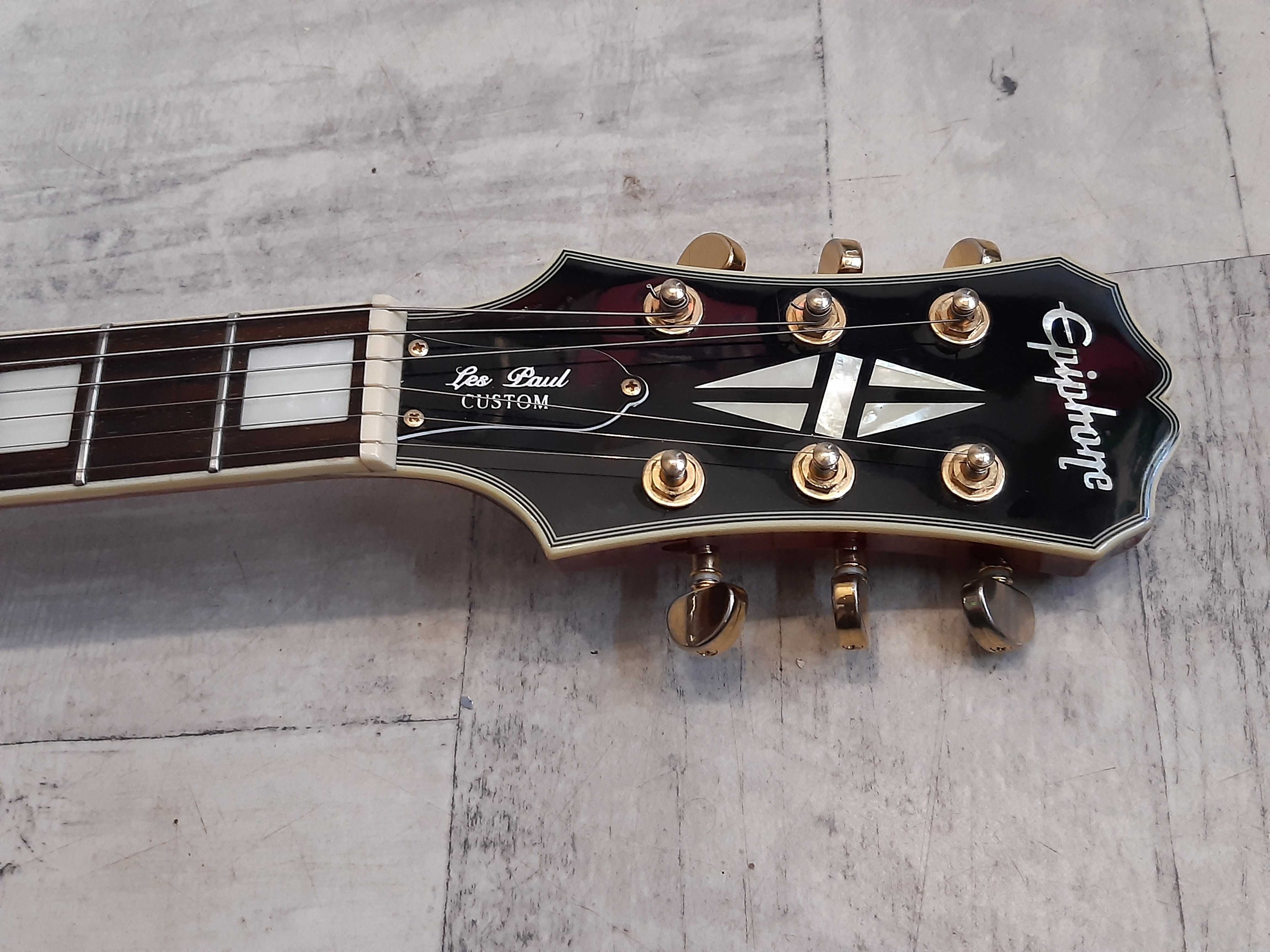 Piękna Gitara Epiphone Les Paul Custom- 2007r -Grover- wysyłka-zamiana