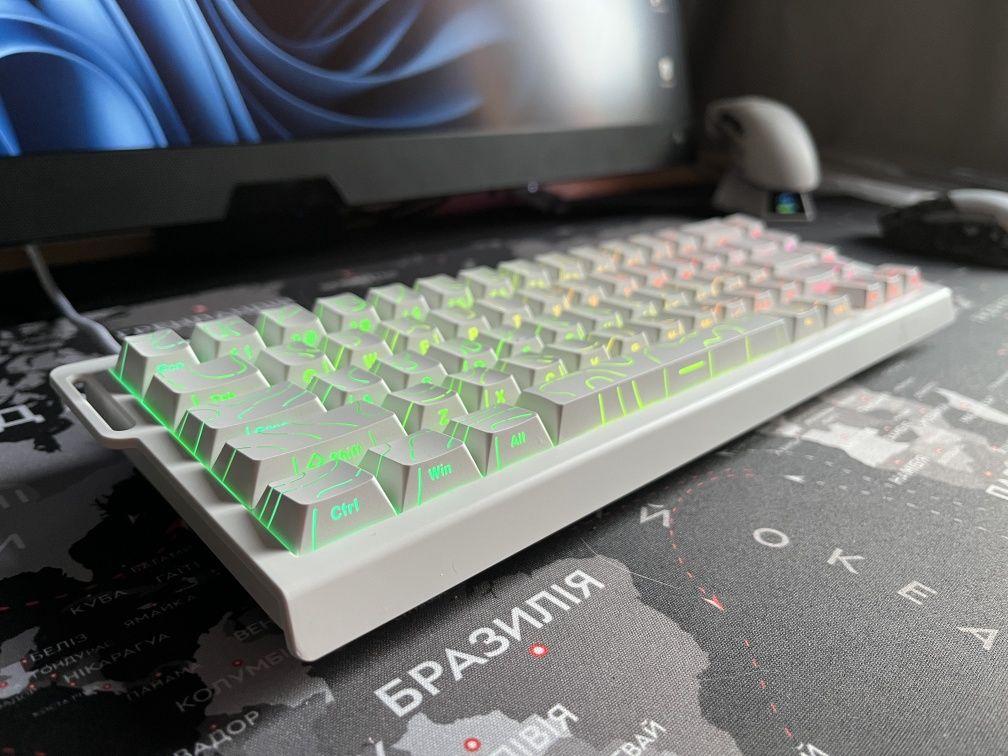 Нова клавіатура ATTACK SHARK X68HE ( магнітна клавіатура )