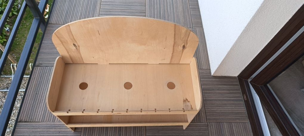 Drewniana stajnia dla 3 hobby horse