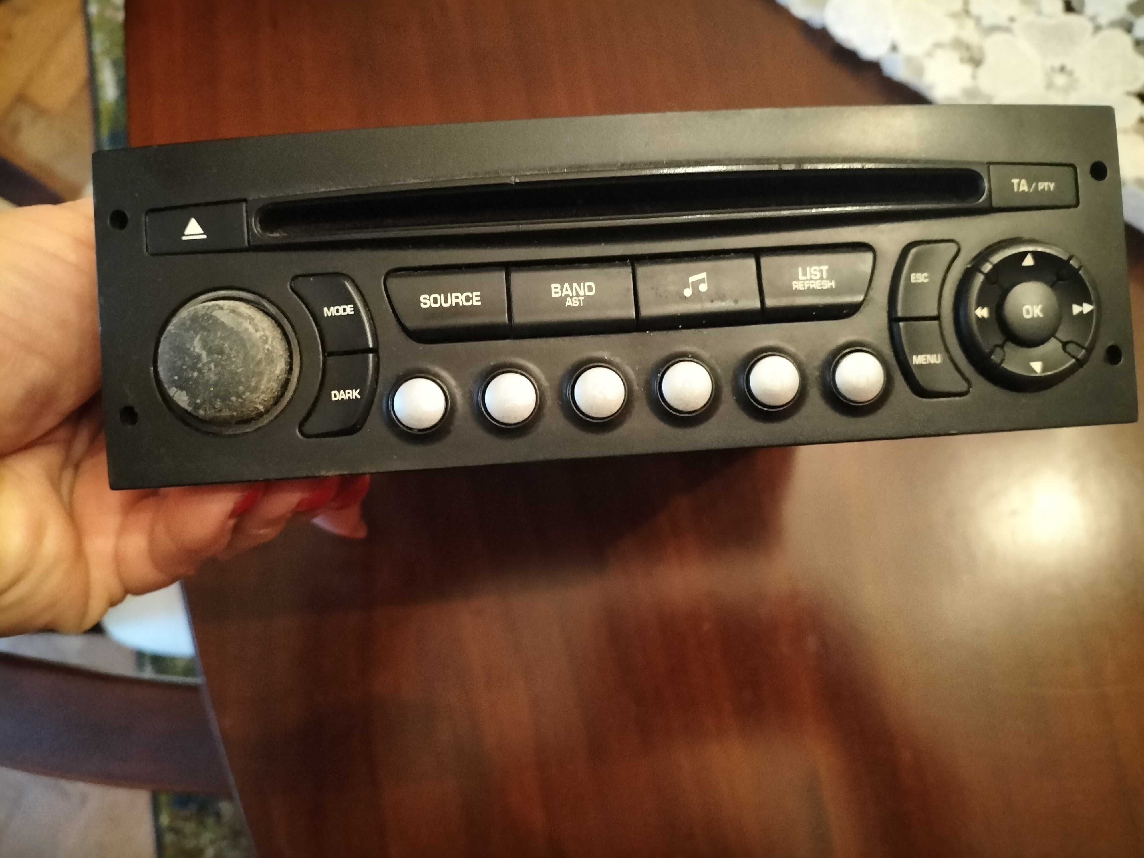 Radio samochodowe Peugeot Fiat