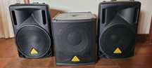 Sistema PA Behringer + Mesa Mistura