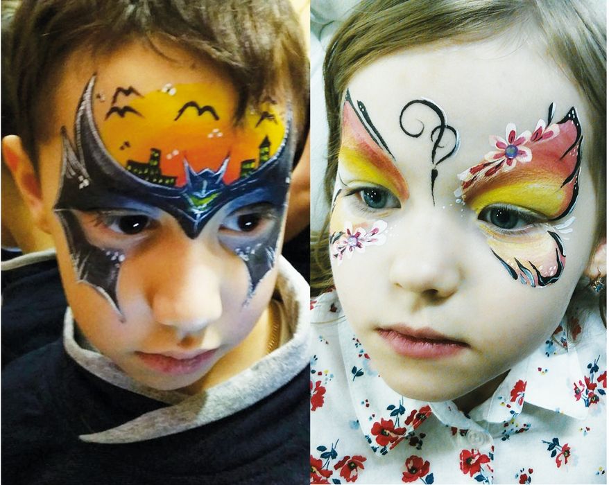 Malowanie twarzy/buziek (imprezy,  festyny, urodziny,  wesela, komunie
