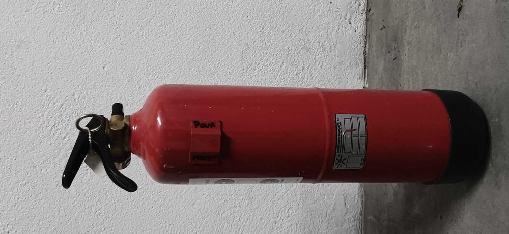 extintor de pó seco