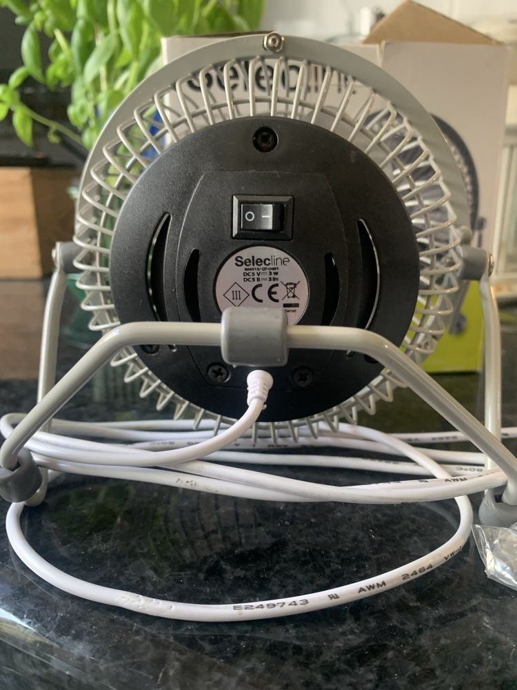 Ventoinha com ligacao USB