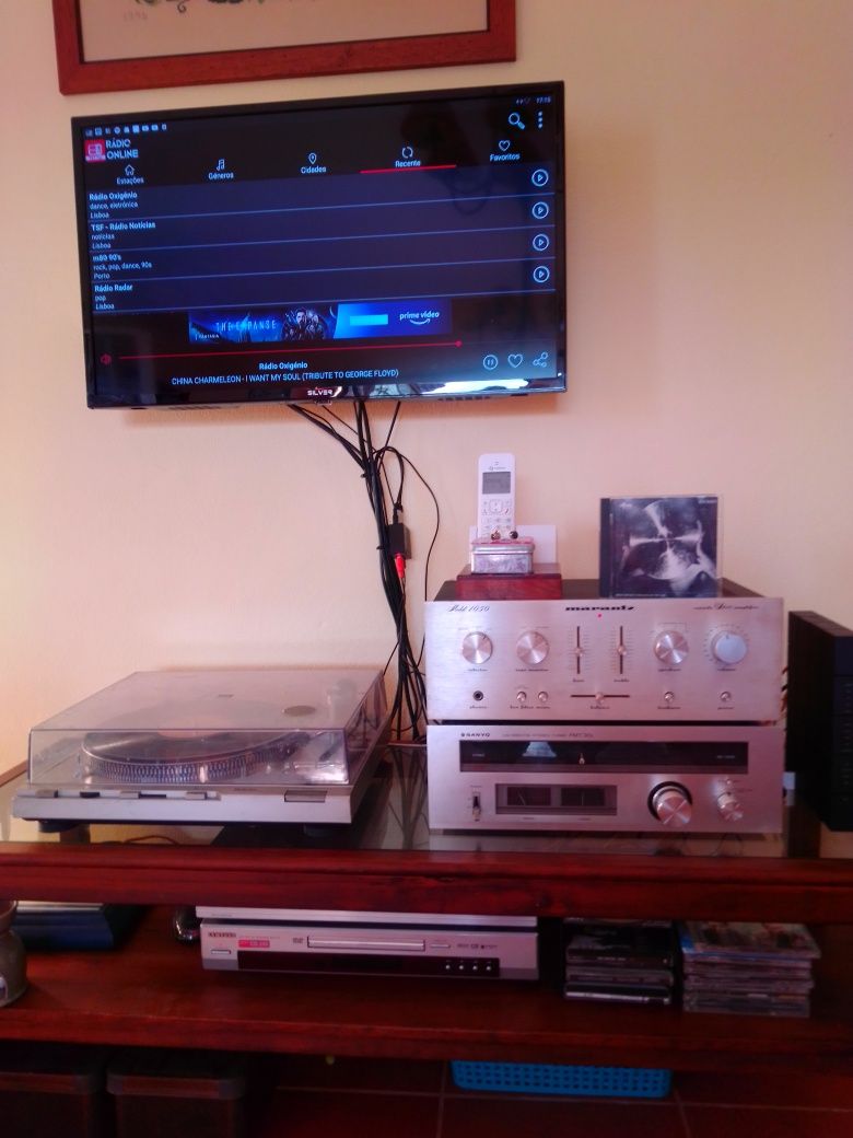 Setup anos 70 impecável