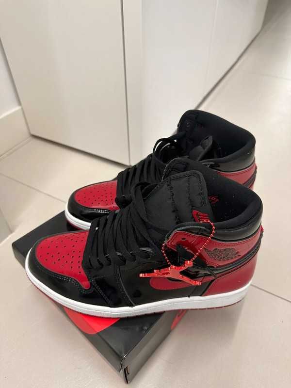 Jordan 1 Retro High OG Patent Bred R.37.5