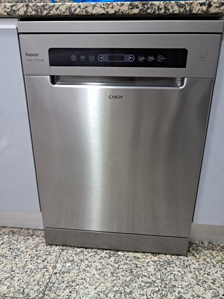 Máquina de Lavar Loiça CANDY CF 3C7F0X (13 Conjuntos - 59.7 cm - Inox)