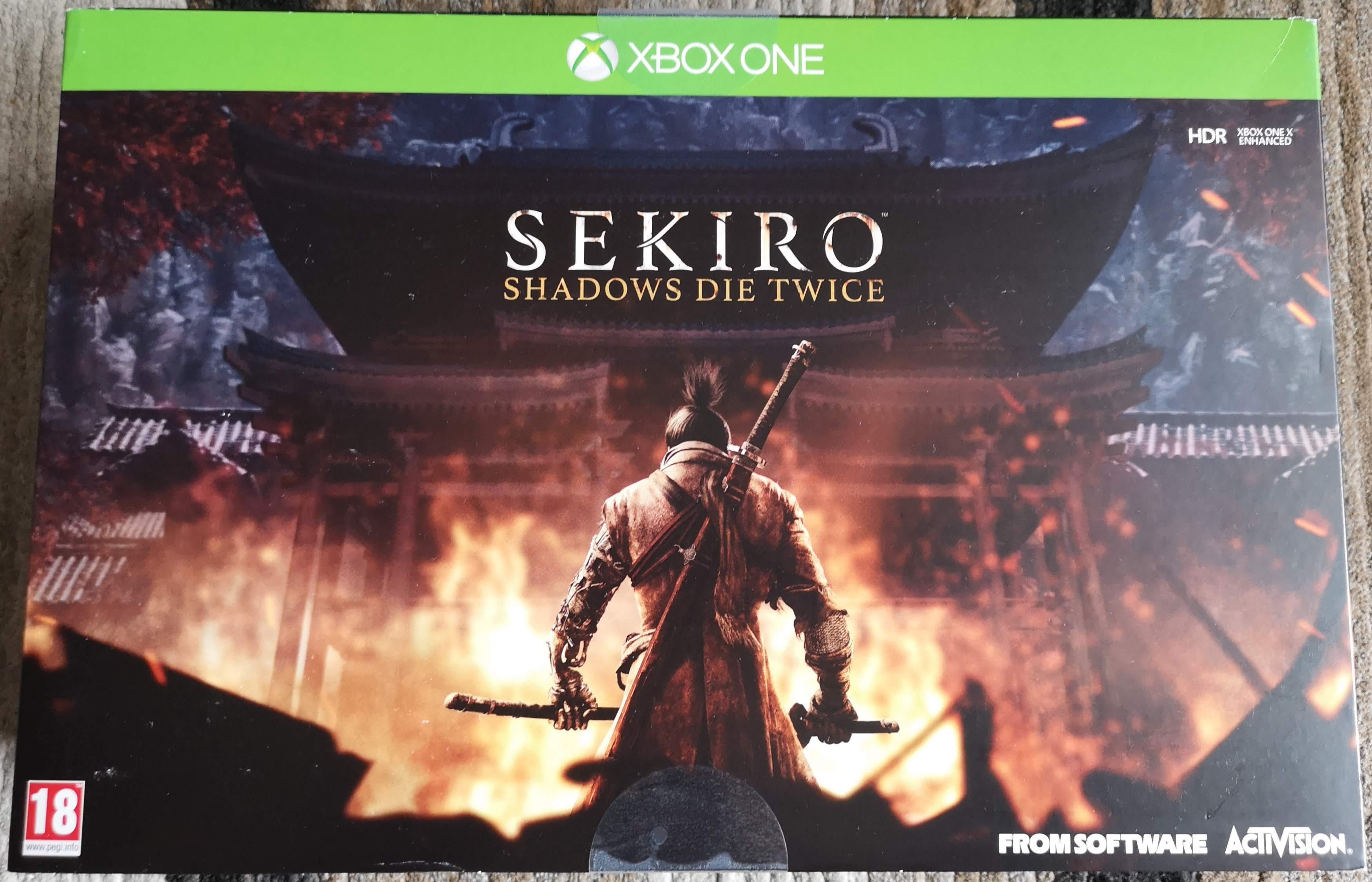 Sekiro: Shadows Die Twice Edycja Kolekcjonerska, Xbox, Nowa, Plomby