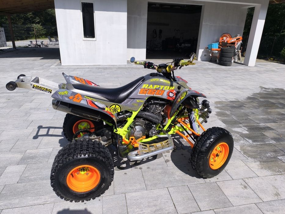Quad Yamaha Raptor 660  DOINWESTOWANY