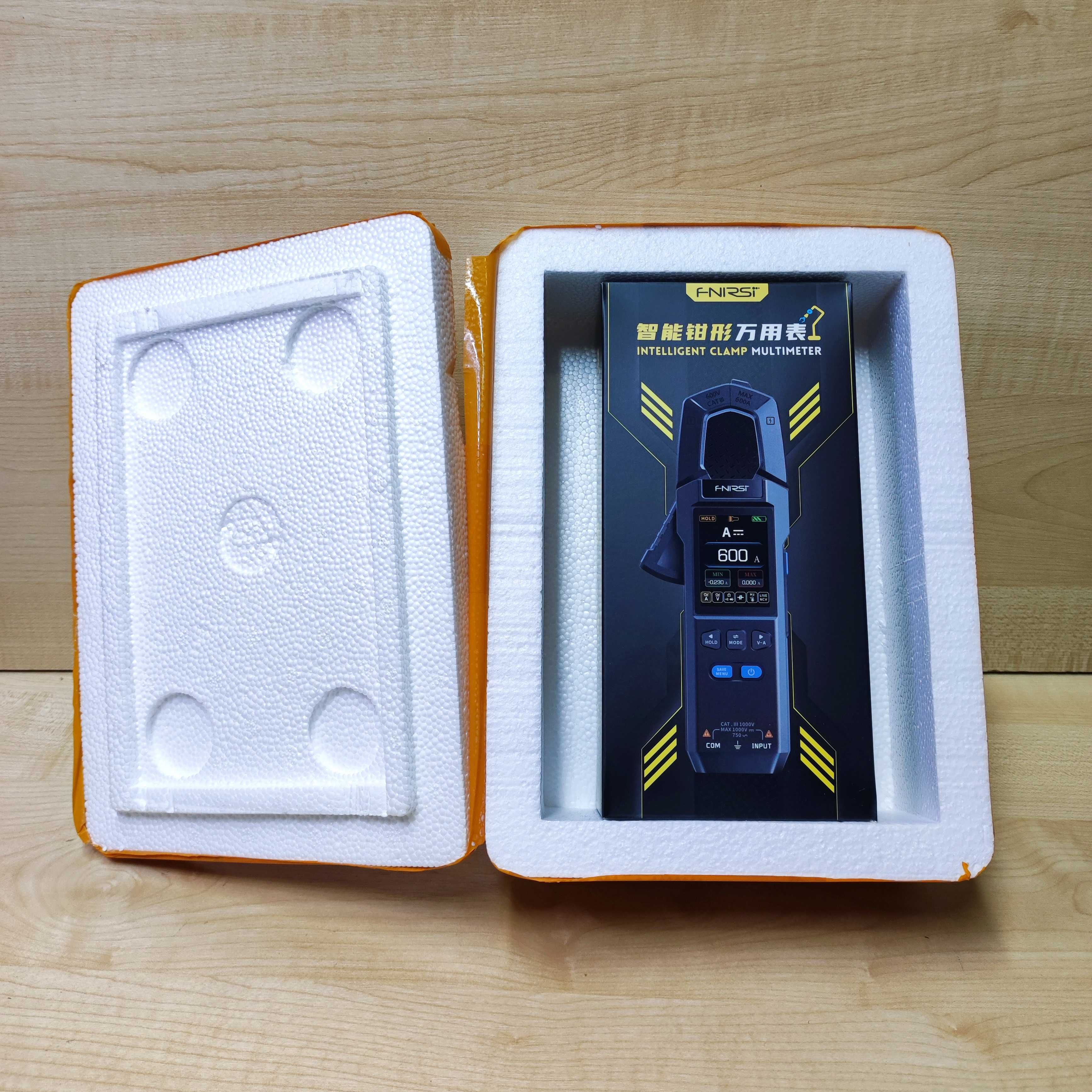 FNIRSI DMC-100 — професійні AC/DC кліщі-мультиметр 600А\10000В