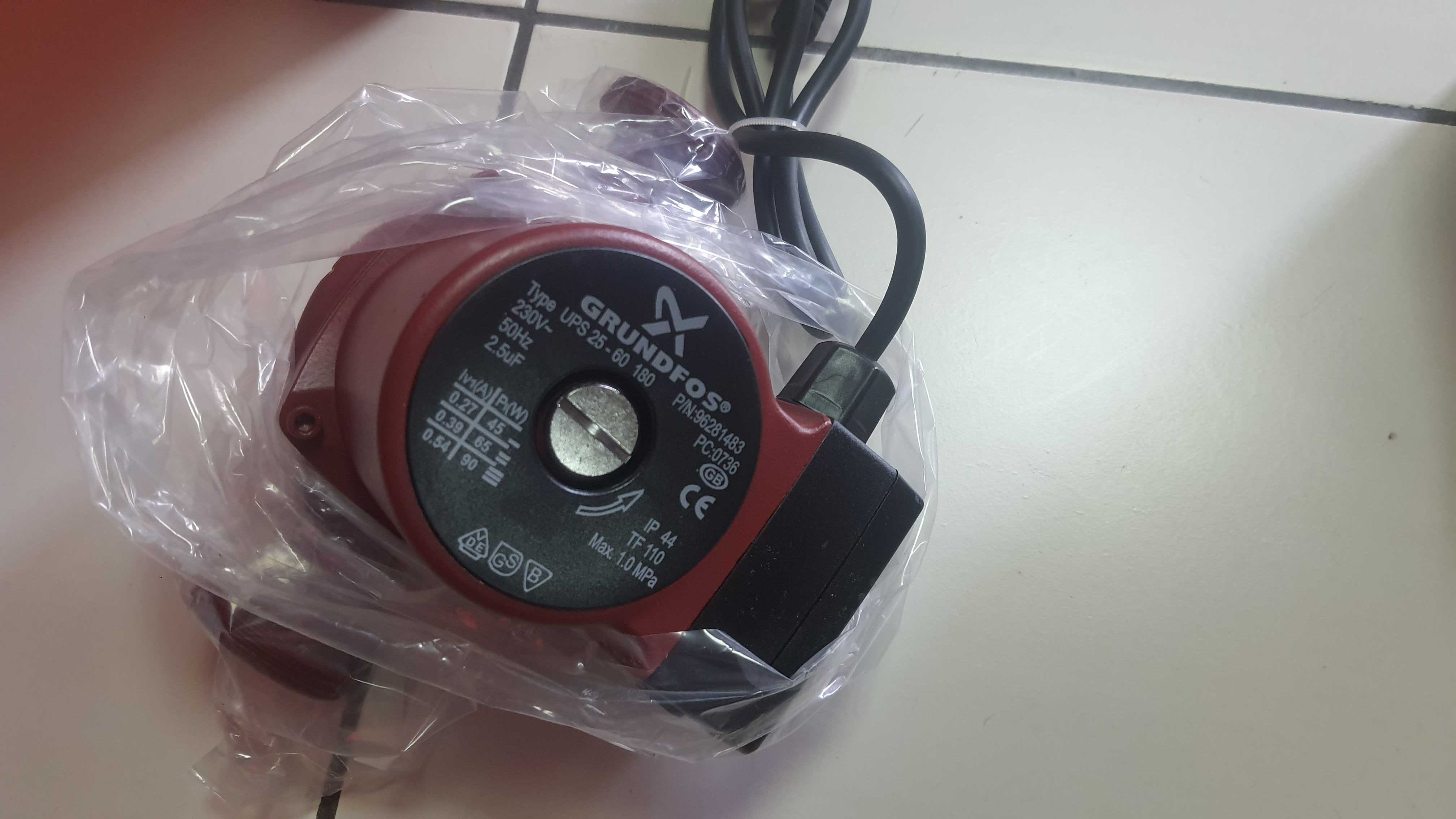 Pompa Grundfos Wilo UPS 25.60 180 i inne