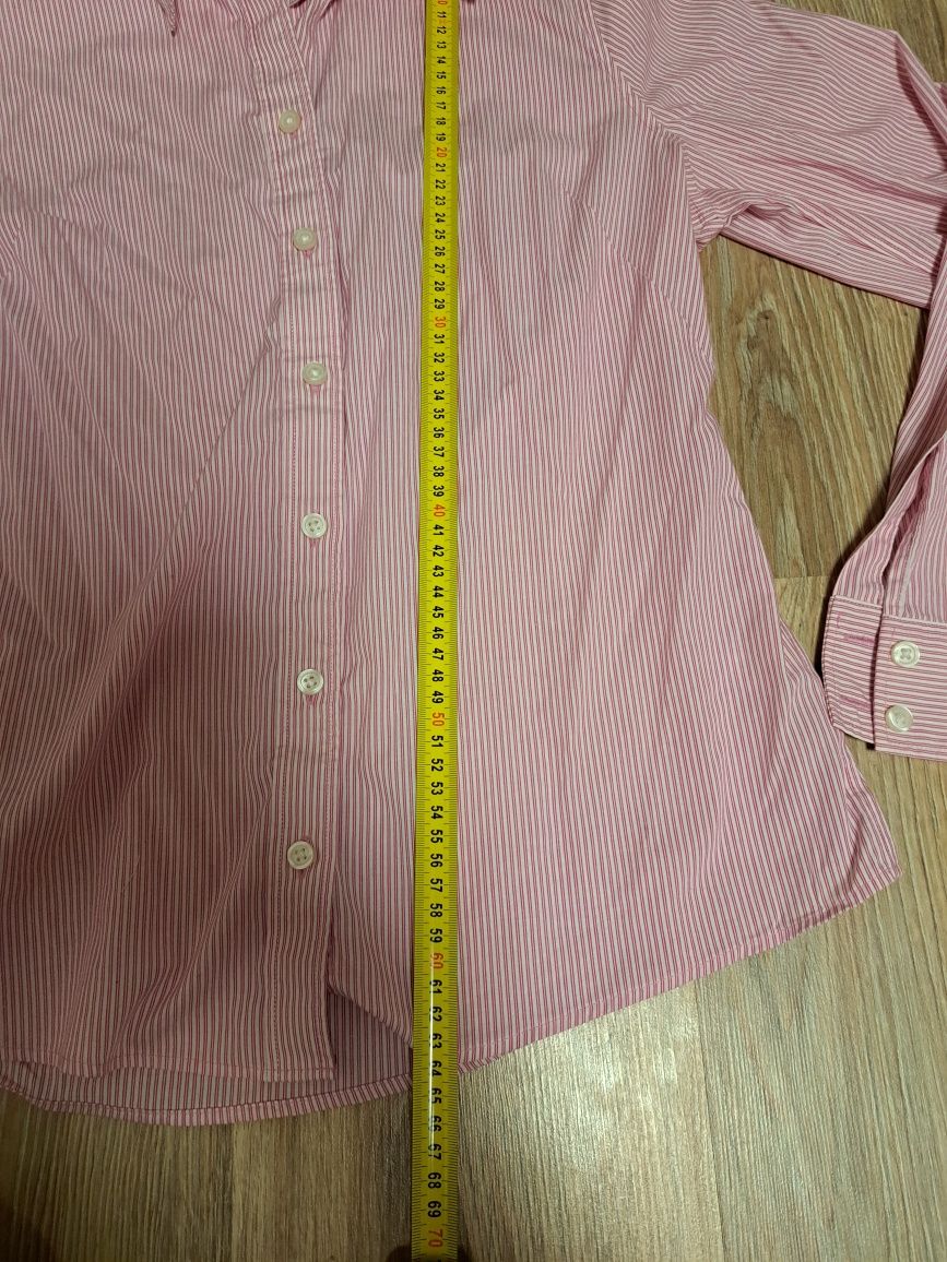 Koszula różowe paski sm