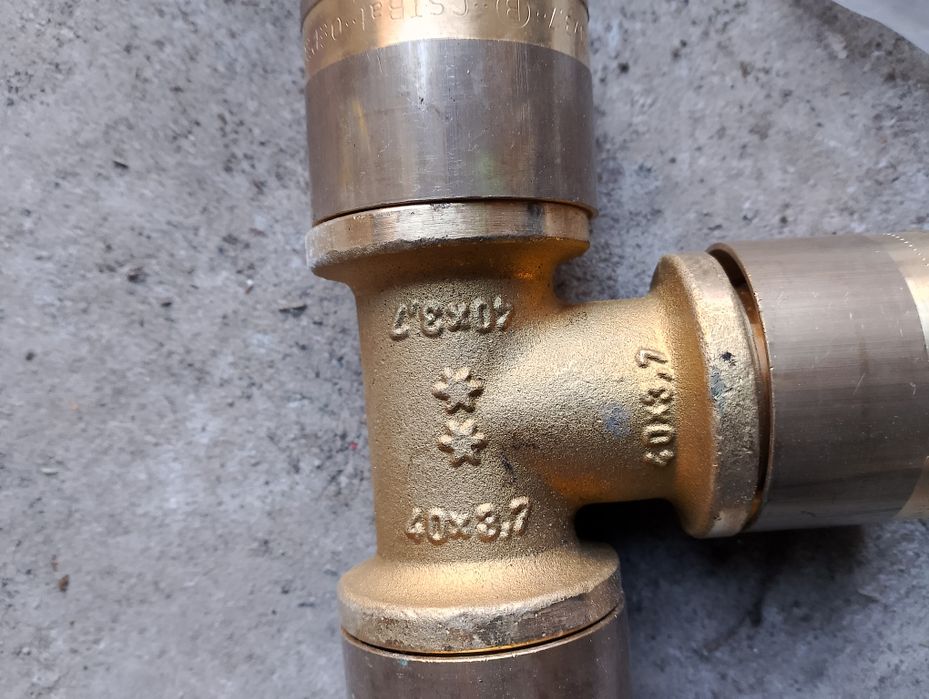 Hydraulika kształtki zaciskane