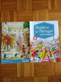 Caderneta Completa Nova Com 206 Cromos Historia de Portugal.