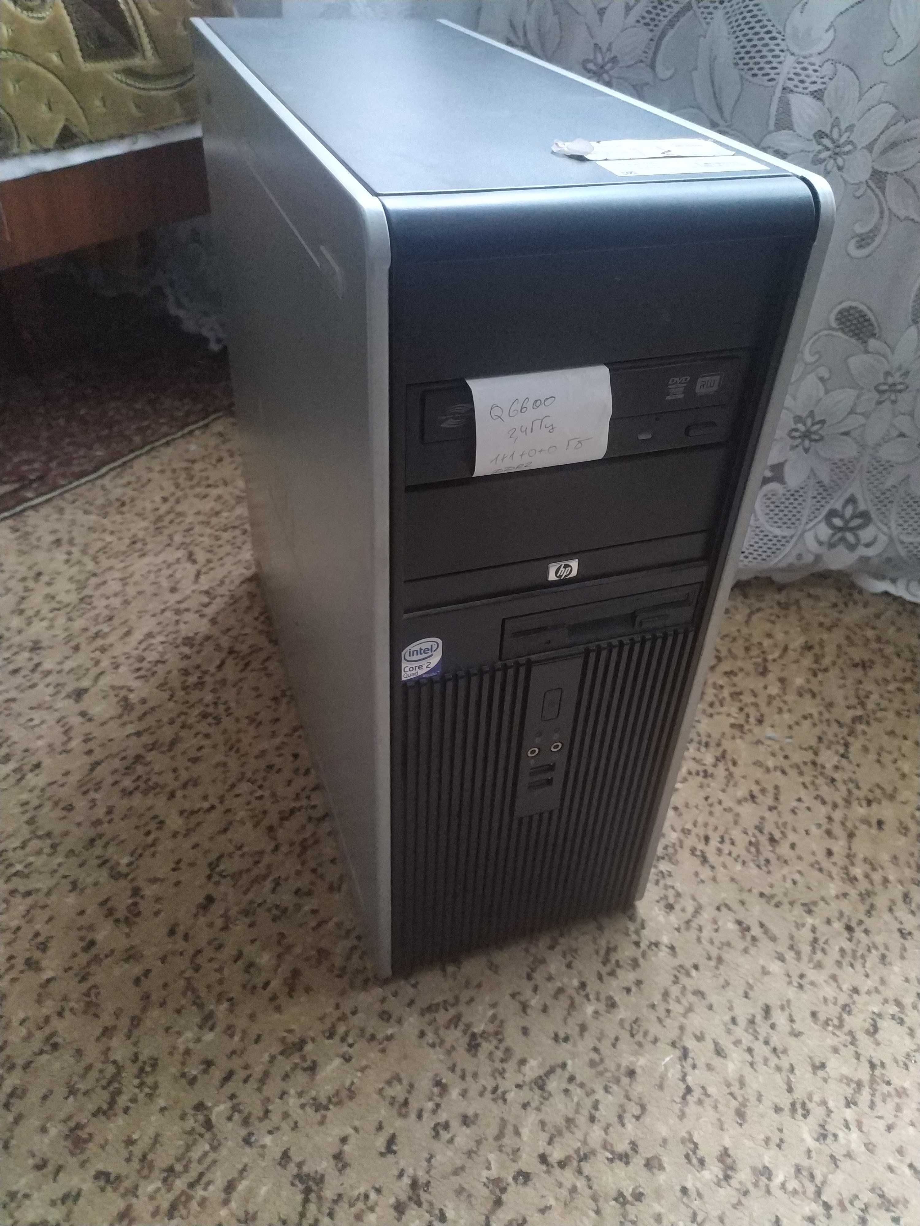 Брендовий ПК HP - Intel Core2Quad Q6600 (4 ядра 2,4 ГГц)