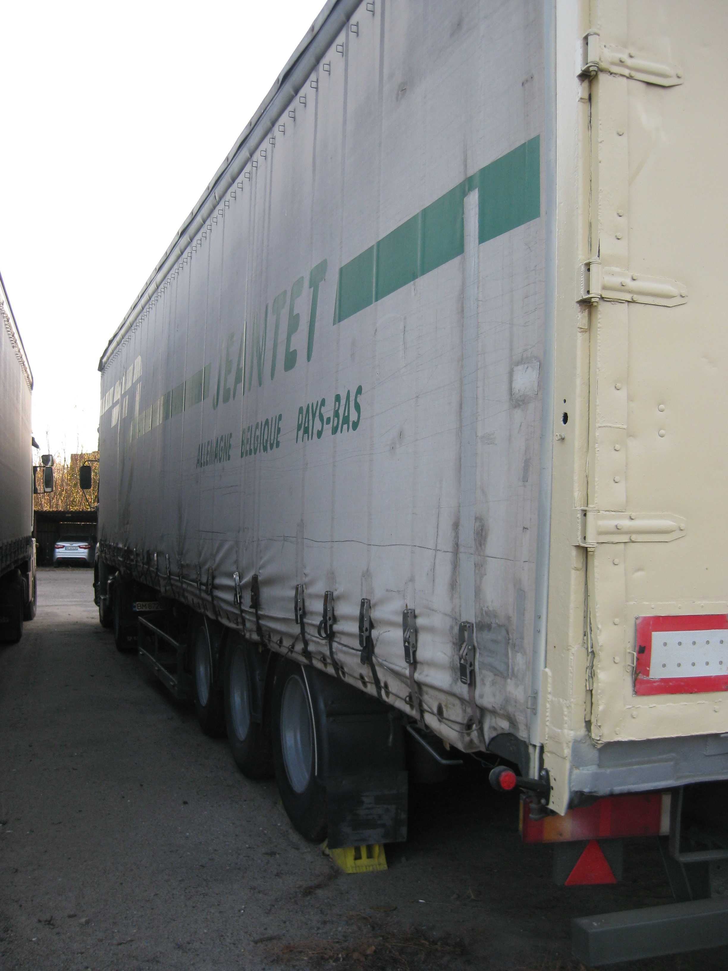 Напівпричіп тентований Metaco SD334 90 м.куб
