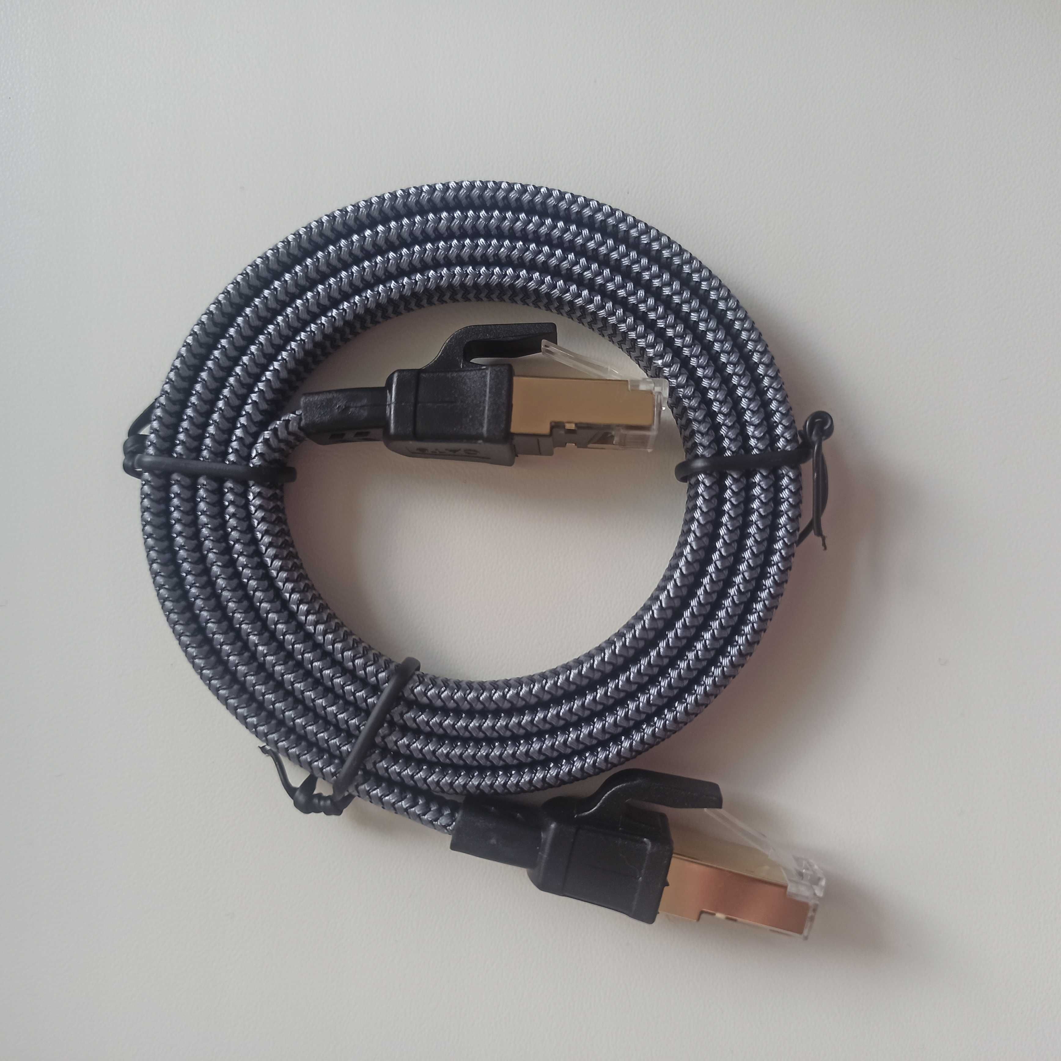 Мережевий кабель для інтернету патч-корд Cat8 Weisuda 40 Гбит/с