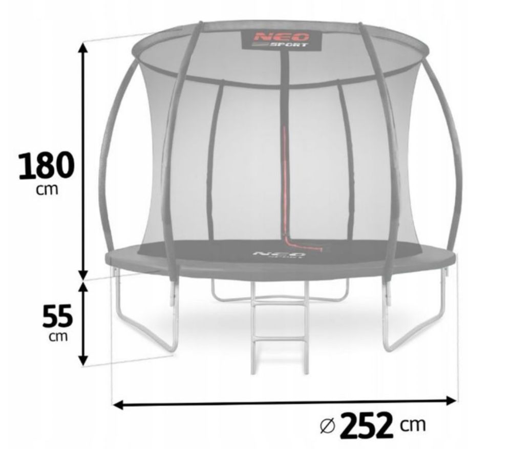 Батут новий 2.52 neo