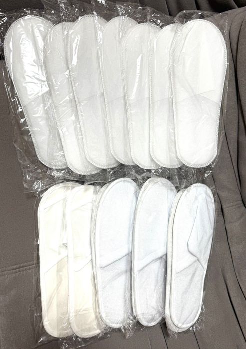 Одноразовые тапочки (капці)