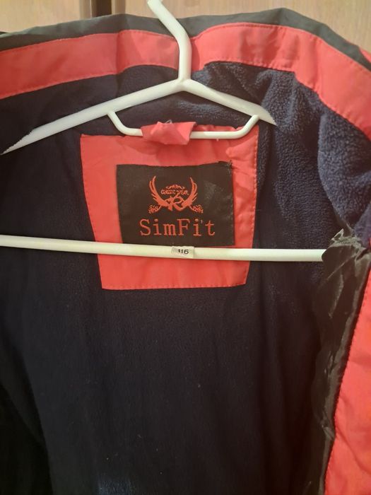 Куртка зимова для хлопчика 116р.