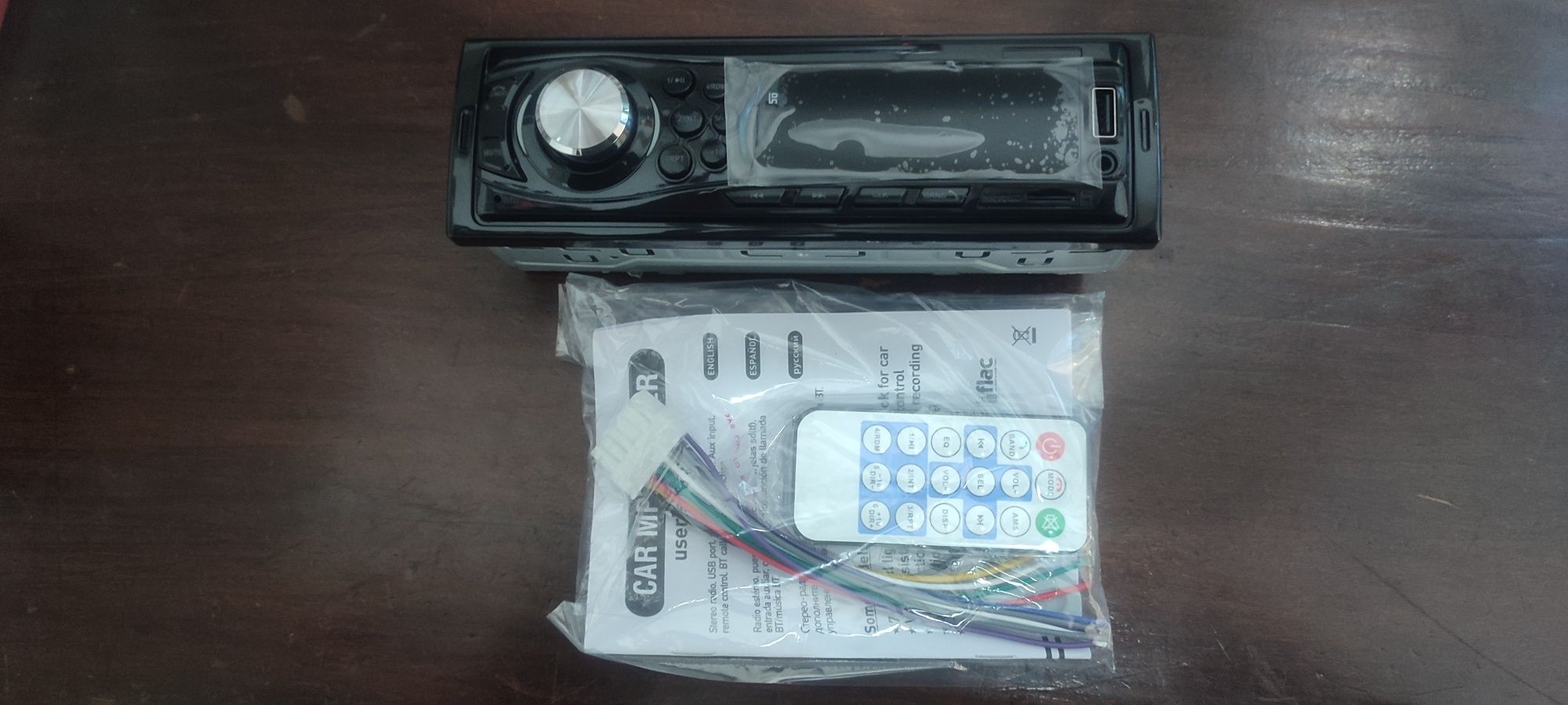 Rádio com bluetooth com usb