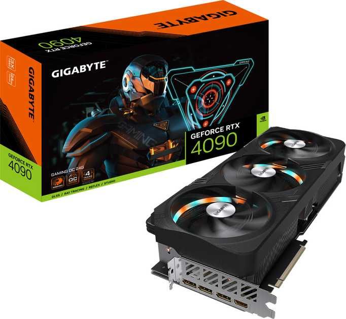 Відеокарта Gigabyte GeForce RTX 4090 GAMING OC 24GB. Гарантія Розетка