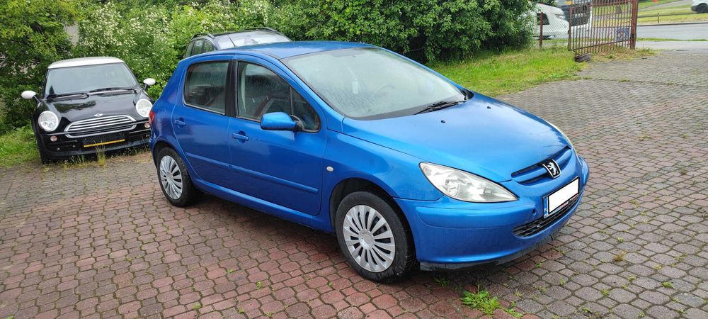 Peugeot 307 2.0 benzyna 2002r skóry klima zamiana