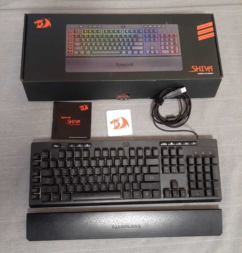 Klawiatura REDRAGON K512 Shiva RGB Czarny GAMING