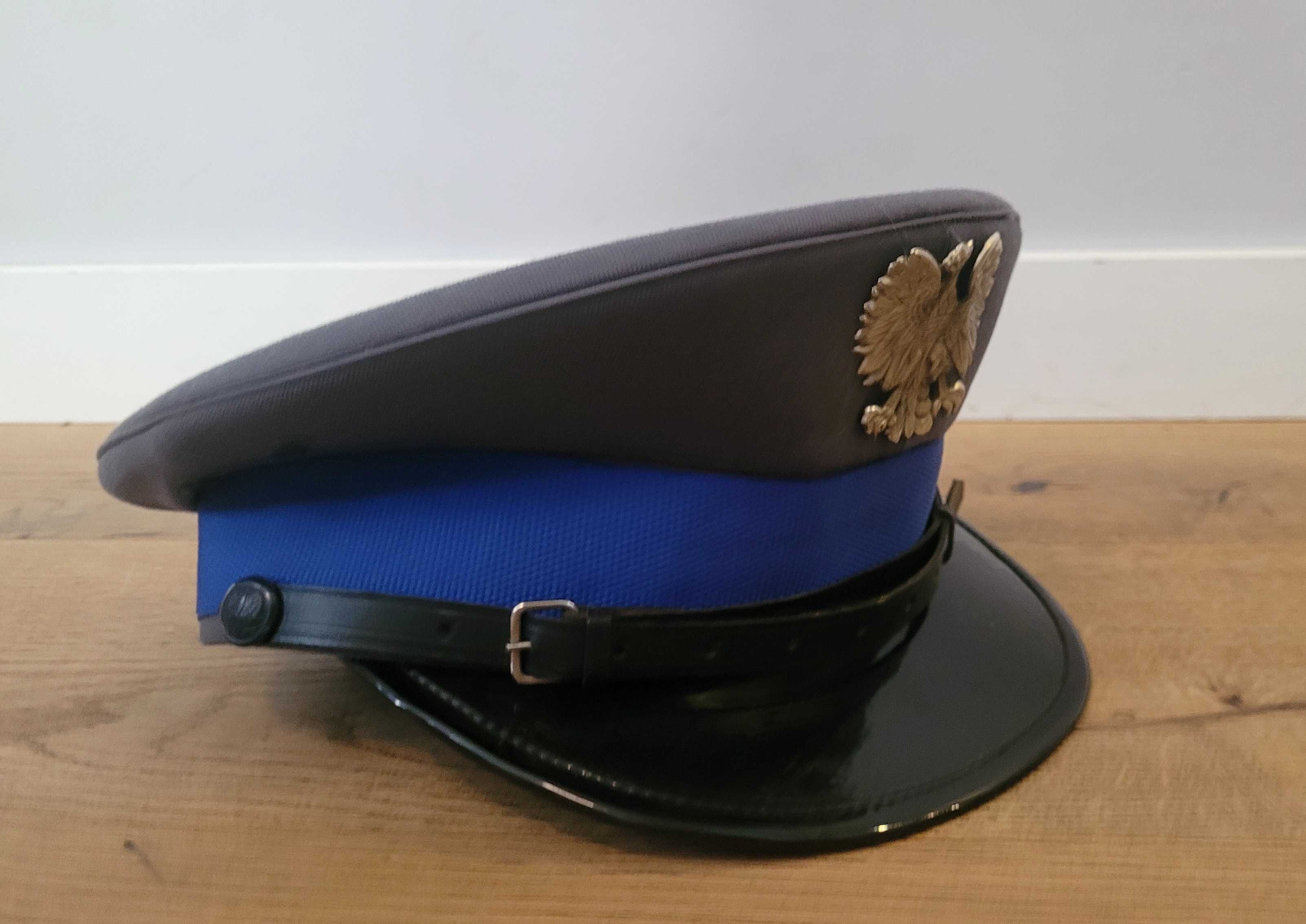 Czapka policyjna galowa 55, policja