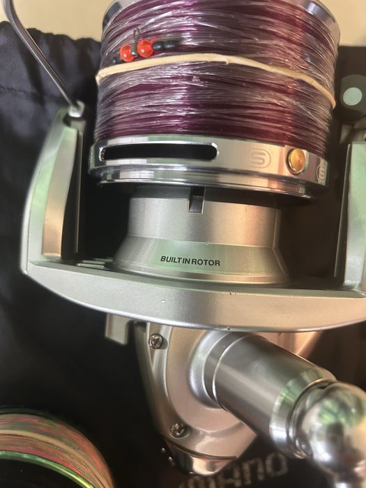 Carreto Shimano Super Aero XT Impecavel de Tudo