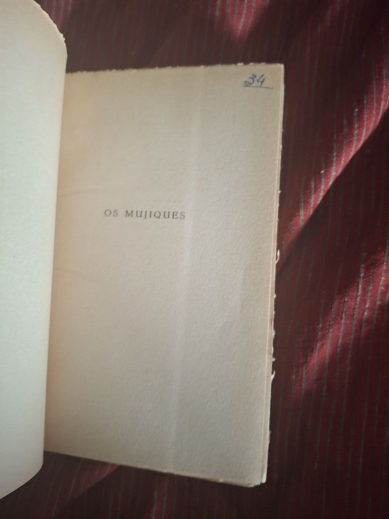 Os Mujiques Anton Tchekov tradução Luis Pacheco