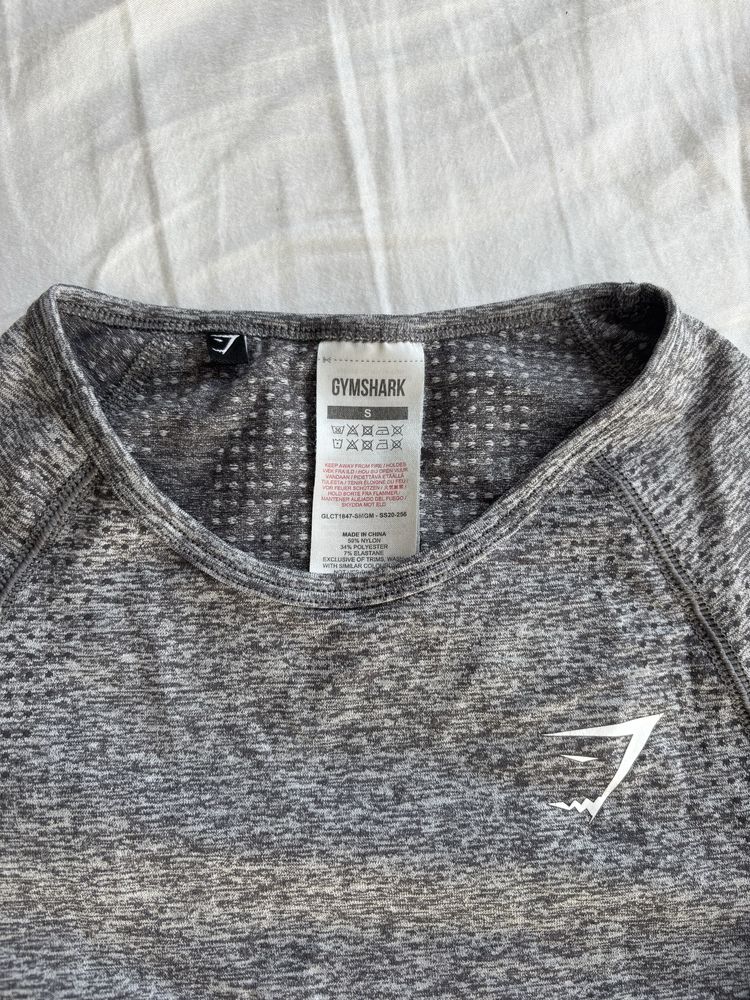 Rashguard top z długim rękawem sportowy GymShark rozmiar S