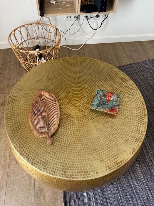 Mesa de centro alumínio