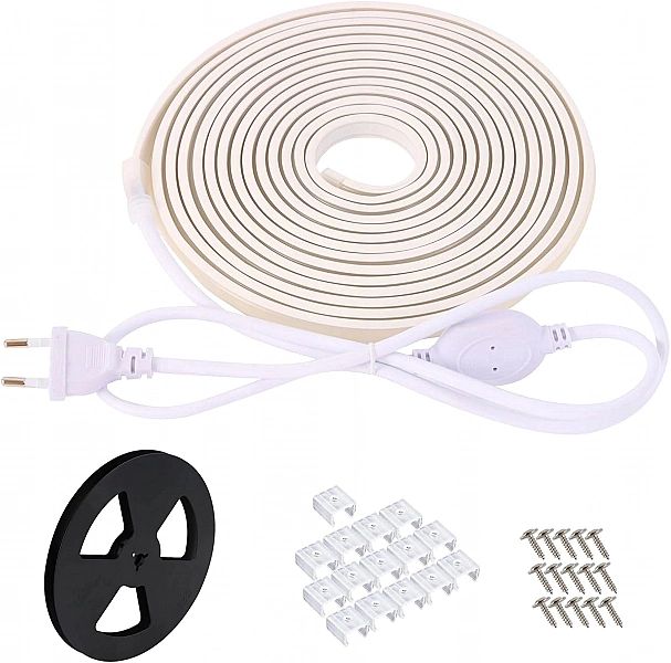 Taśma Led Pcning 20M 220, 230V 120 Diod Z Eu, 20 Metrów 6000 K, Biała