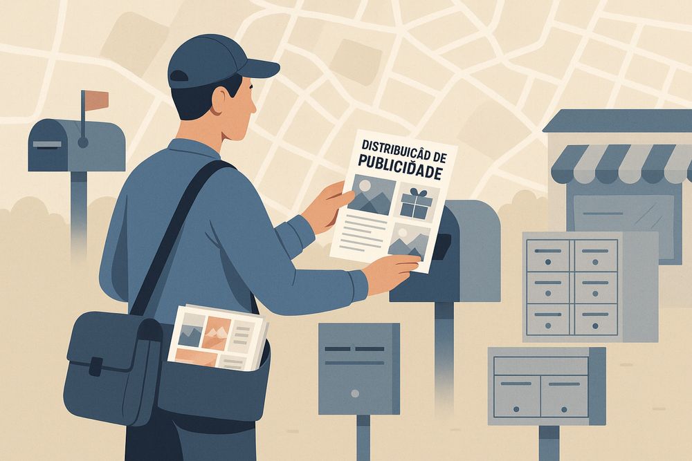 Distribuição de todo tipo de Publicidade