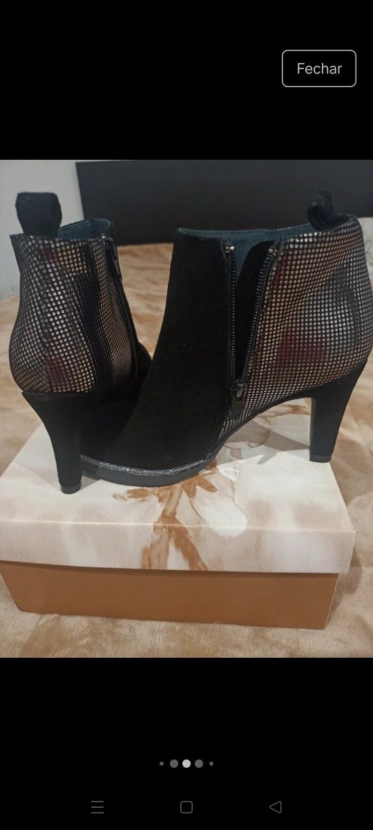 Botas de mulher n.36 em pele  novas marca Myma