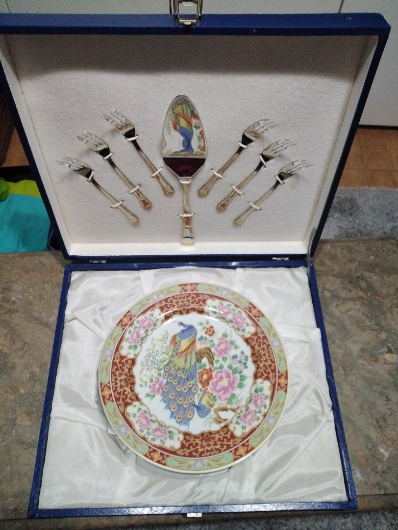 Conjunto de decoração novo e m caixa