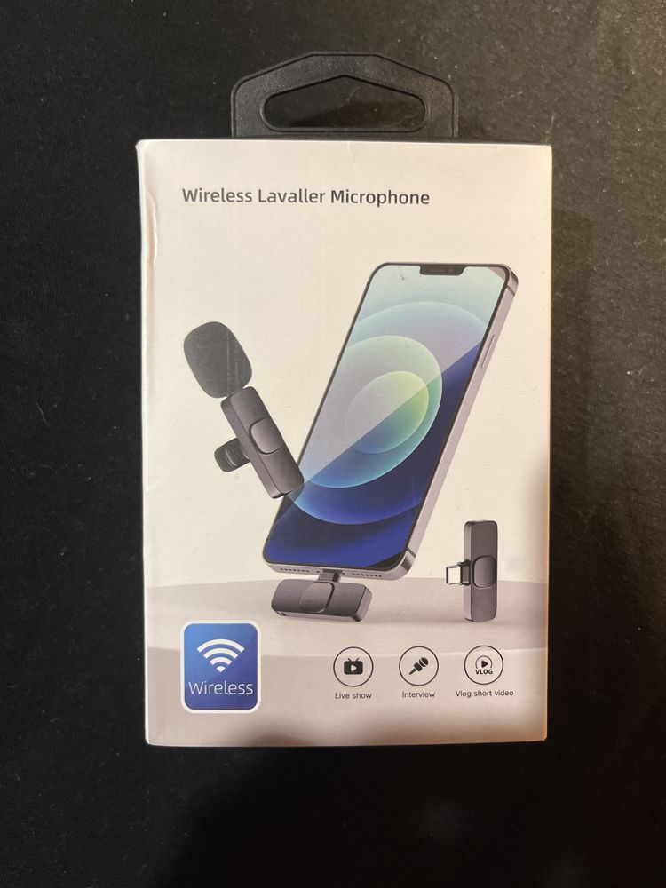 Wireless Lavolier Microphone para iPhone