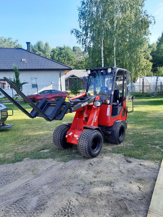 Mini ładowarka teleskopowa, przegubowa 1,5t wypożyczalnia