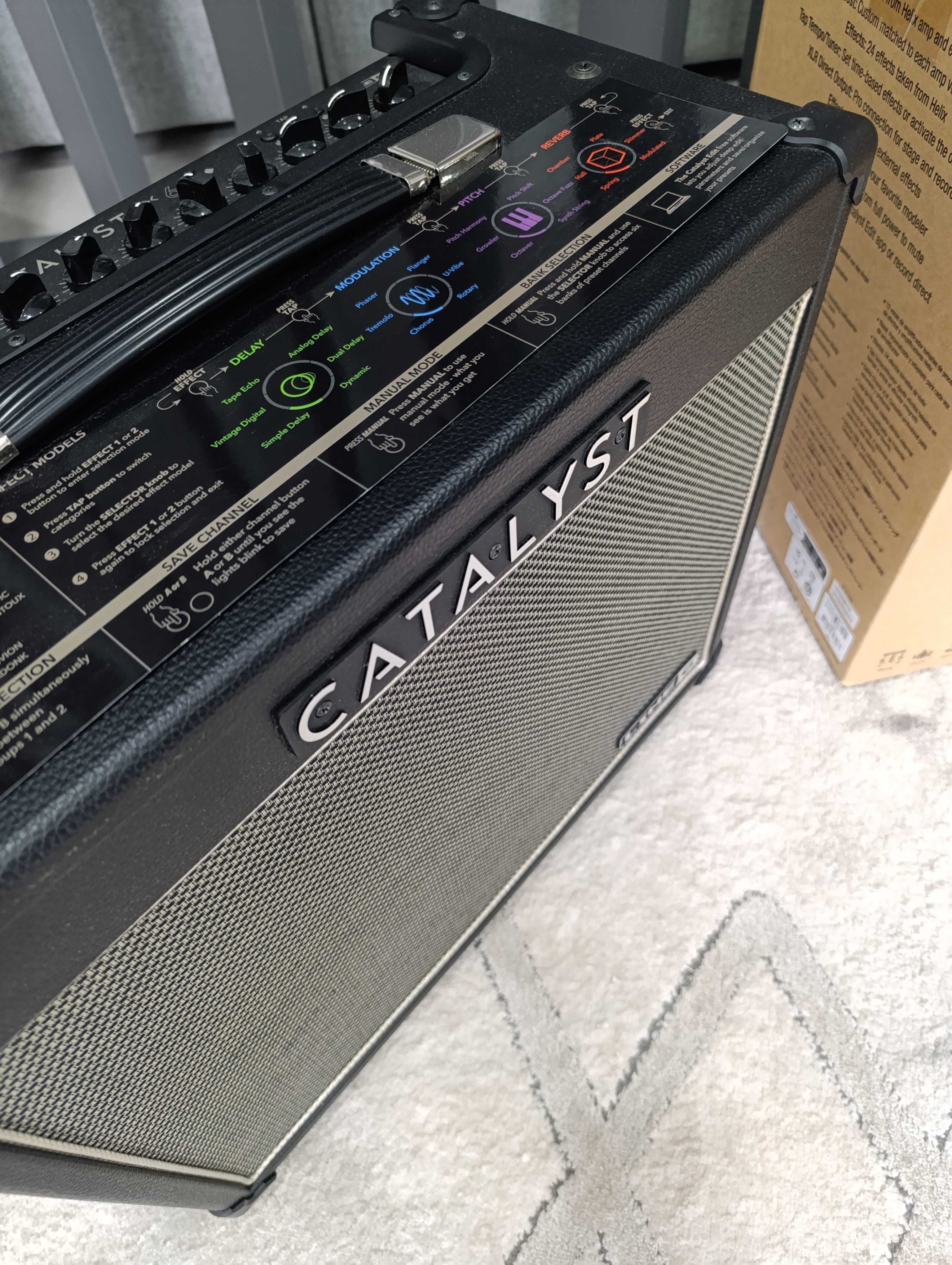 Amplificador guitarra line6 Catalyst cx 60 (novo) ofereço footswicth