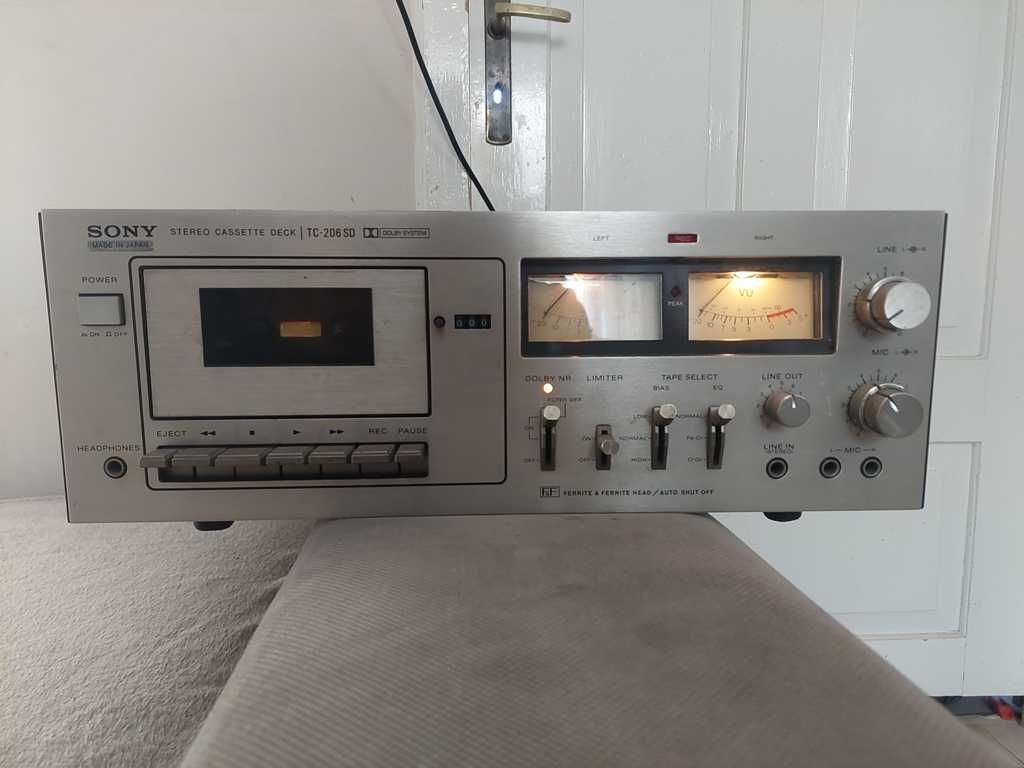 SONY TC-206 SD,magnetofon kasetowy