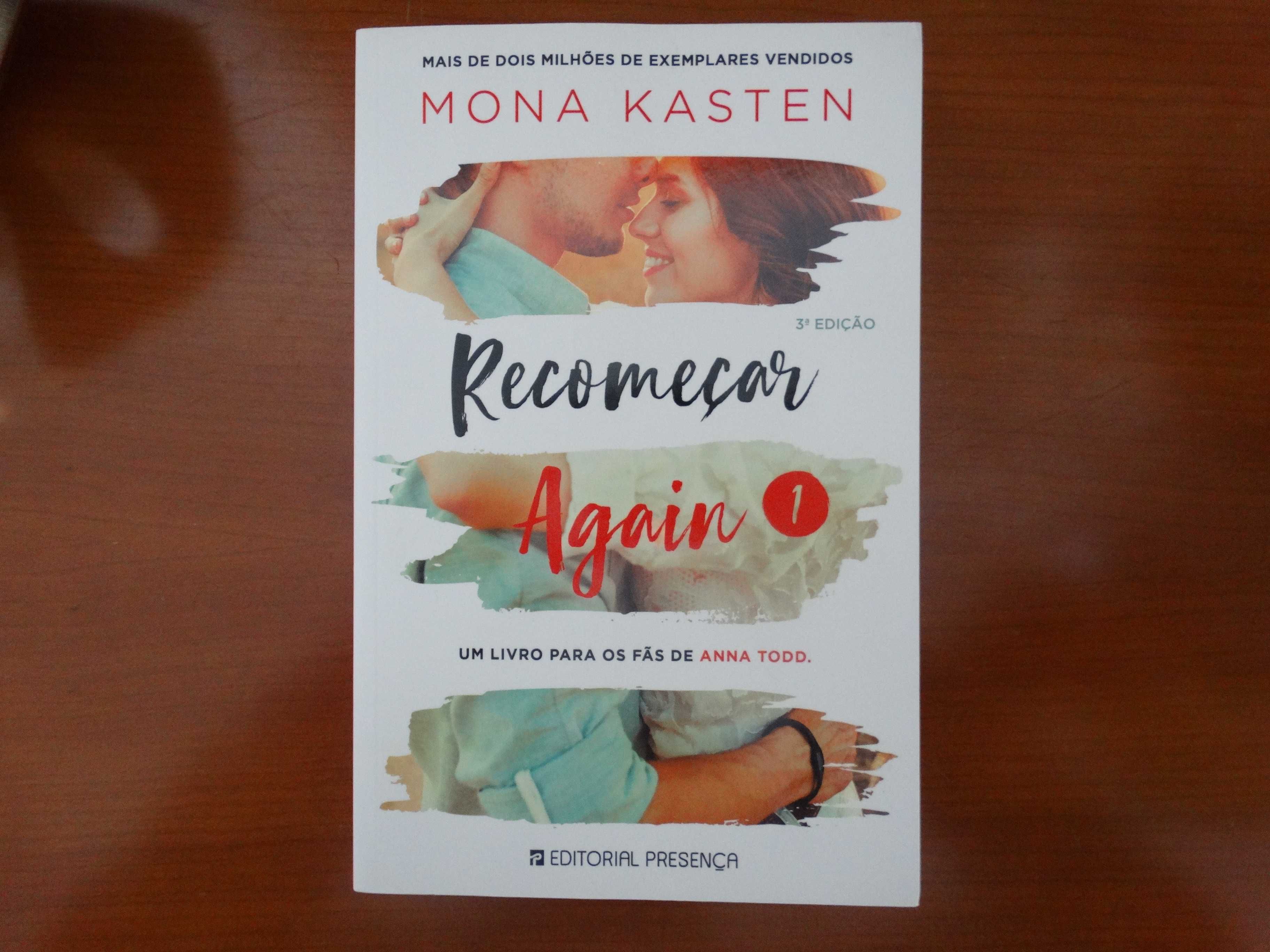 Livro Recomeçar again novo