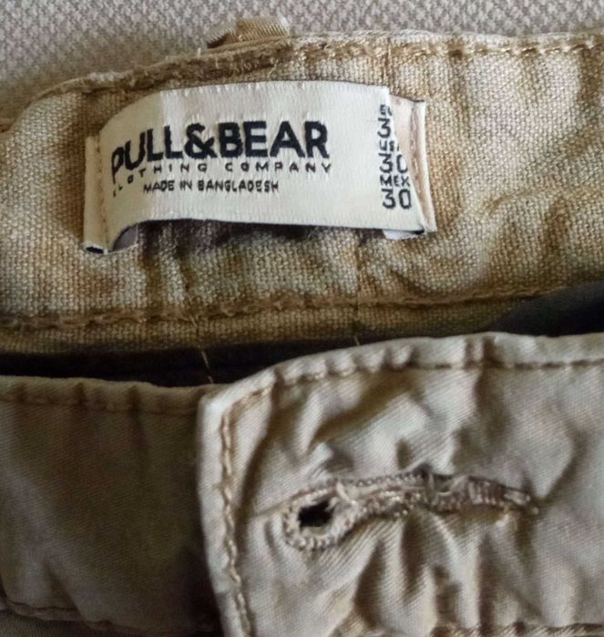 Calças Chinos Skinny Fit Pull & Bear