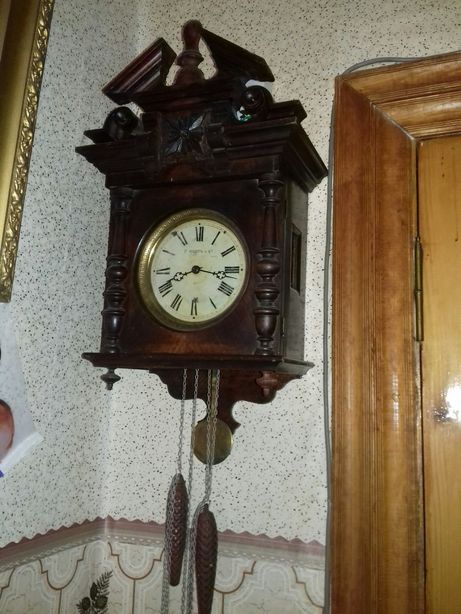 Часы с боем "МОЗЕРЬ и Ко" 19 век на ходу и другое интересное в наших о