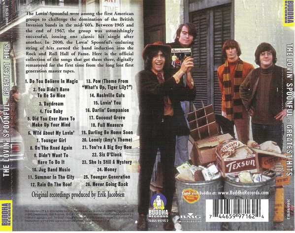 THE LOVIN SPOONFUL- Greatest  HITS -CD -płyta nowa , folia