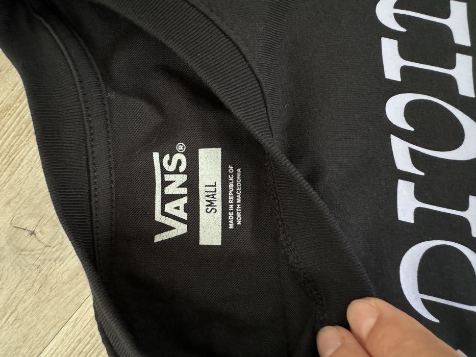 Bluzka z dlugim rekawem rozmiar s Vans